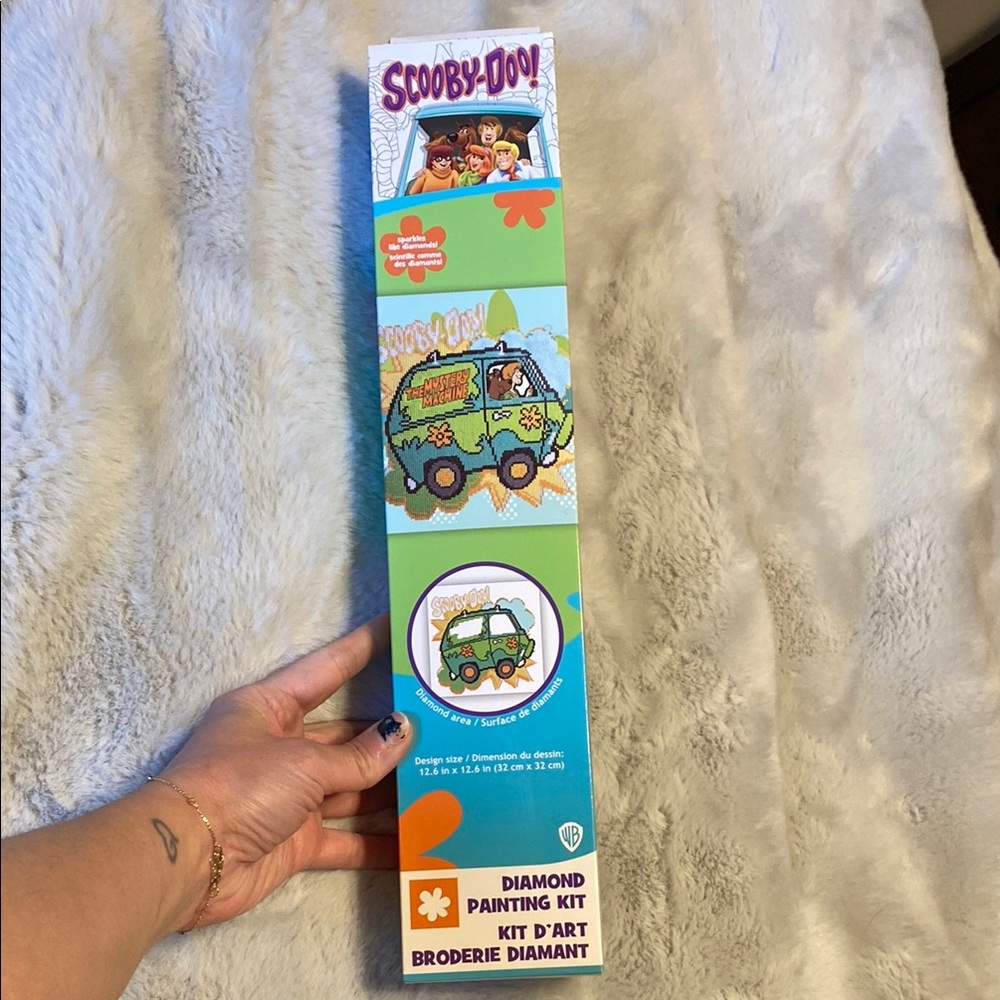 Scooby-Doo Diamond Painting Kit - Green and Blue